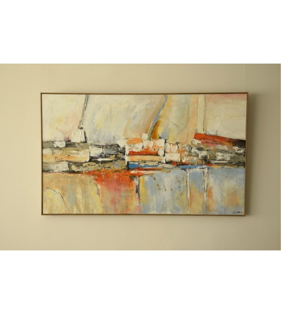 PINTURA SOBRE LIENZO CON MARCO